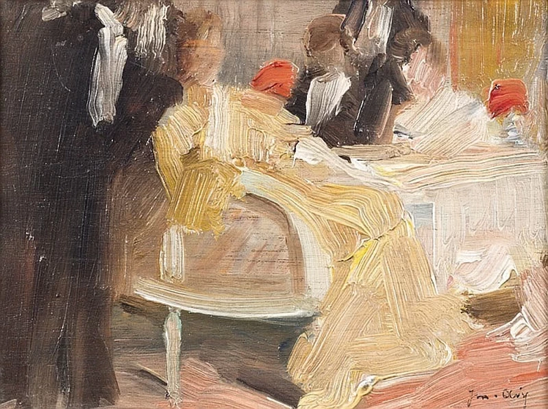 La cena